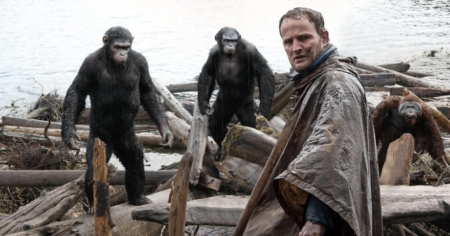 WAR FOR THE PLANET OF THE APES Deleted Scene Reveals The Fate Of Jason Clarke's Malcolm