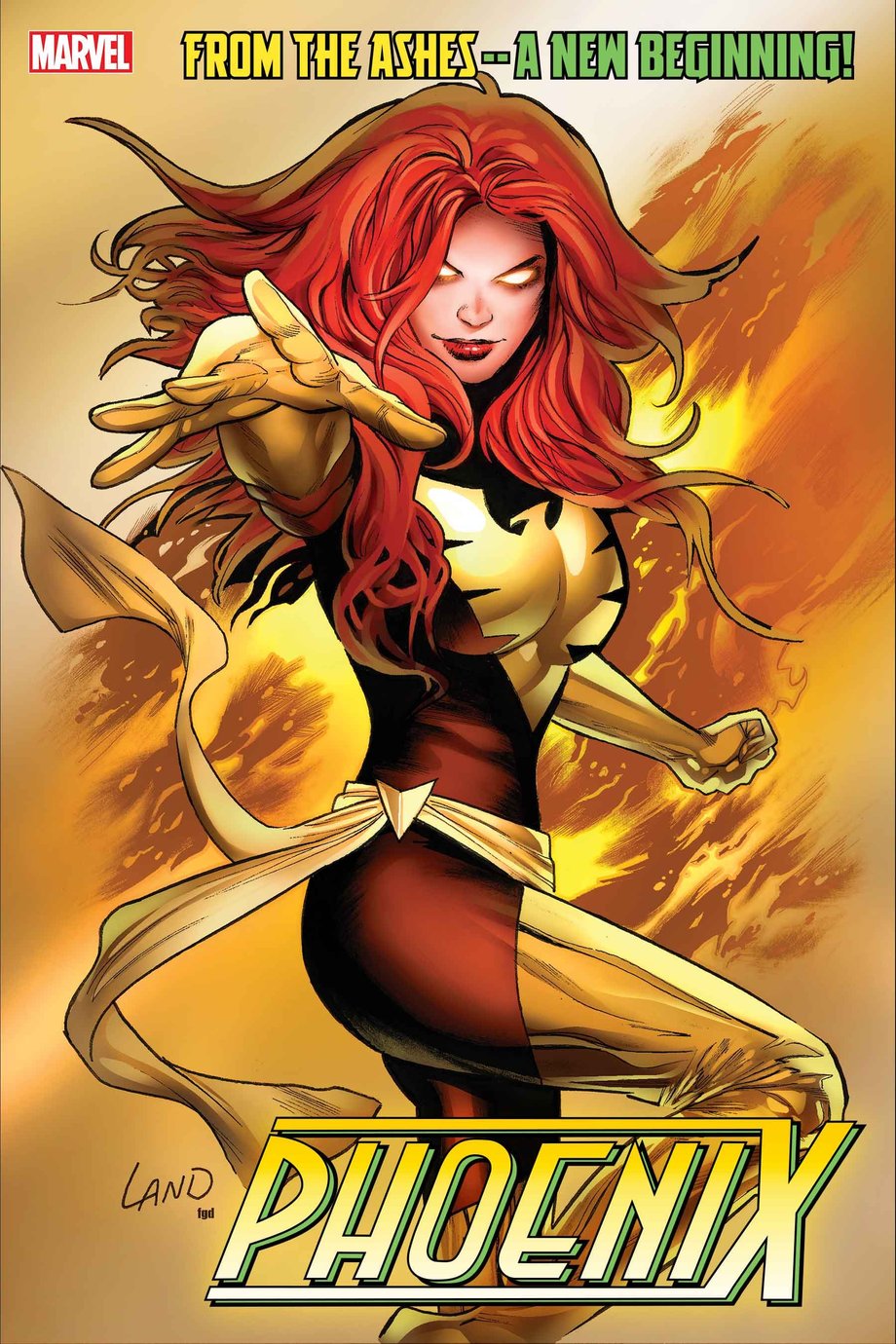 PHOENIX #1 variant cover by Greg Land