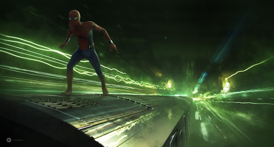 Spider-Man: Far From Home - Light Speed Train