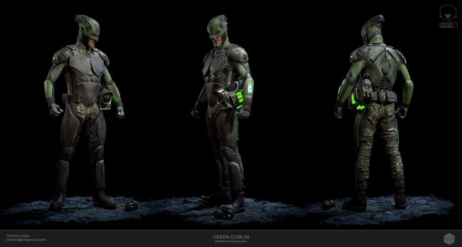 Marmoset Turnaround - Full Body 