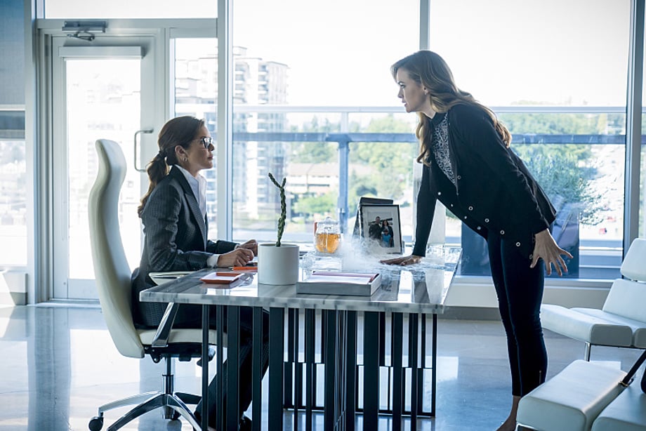 Caitlin Has A Frosty Reunion With Her Mother In New Stills From THE FLASH Season 3 Episode 5: "Monster"