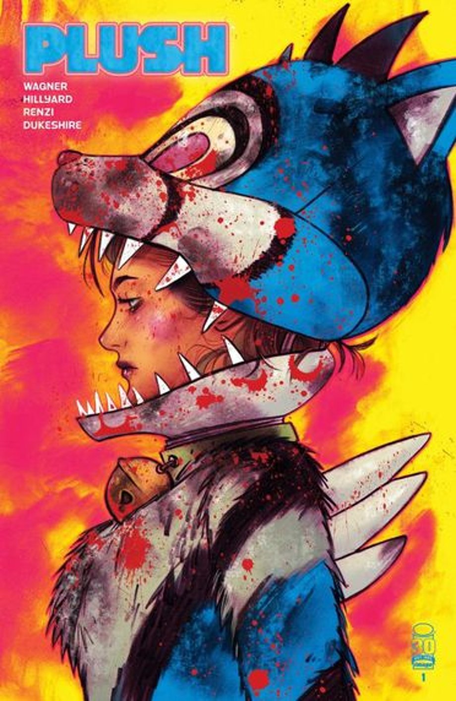 PLUSH comic book cover