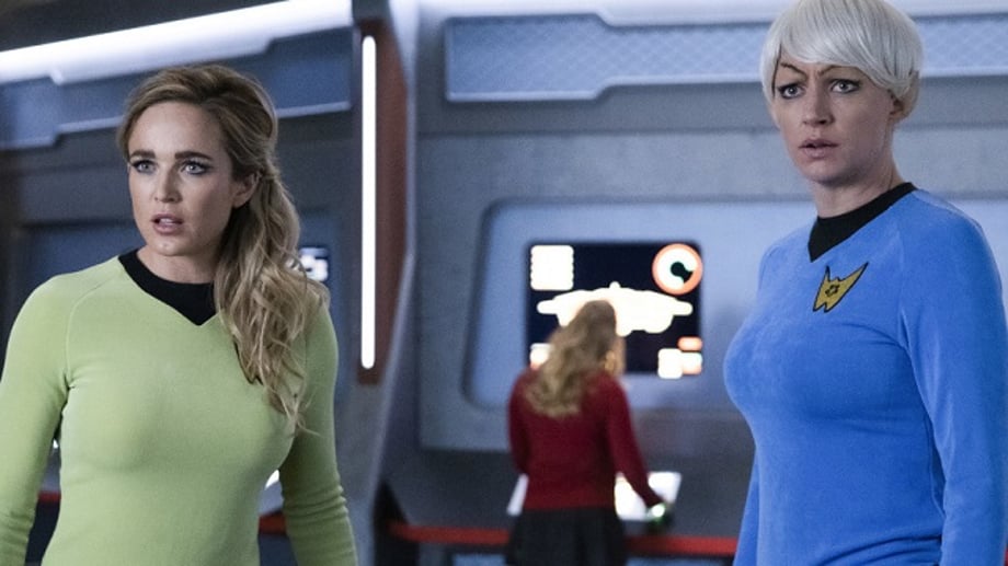 LEGENDS OF TOMORROW Season 5, Episode 14 Stills - "The One Where We’re Trapped On TV" - Released