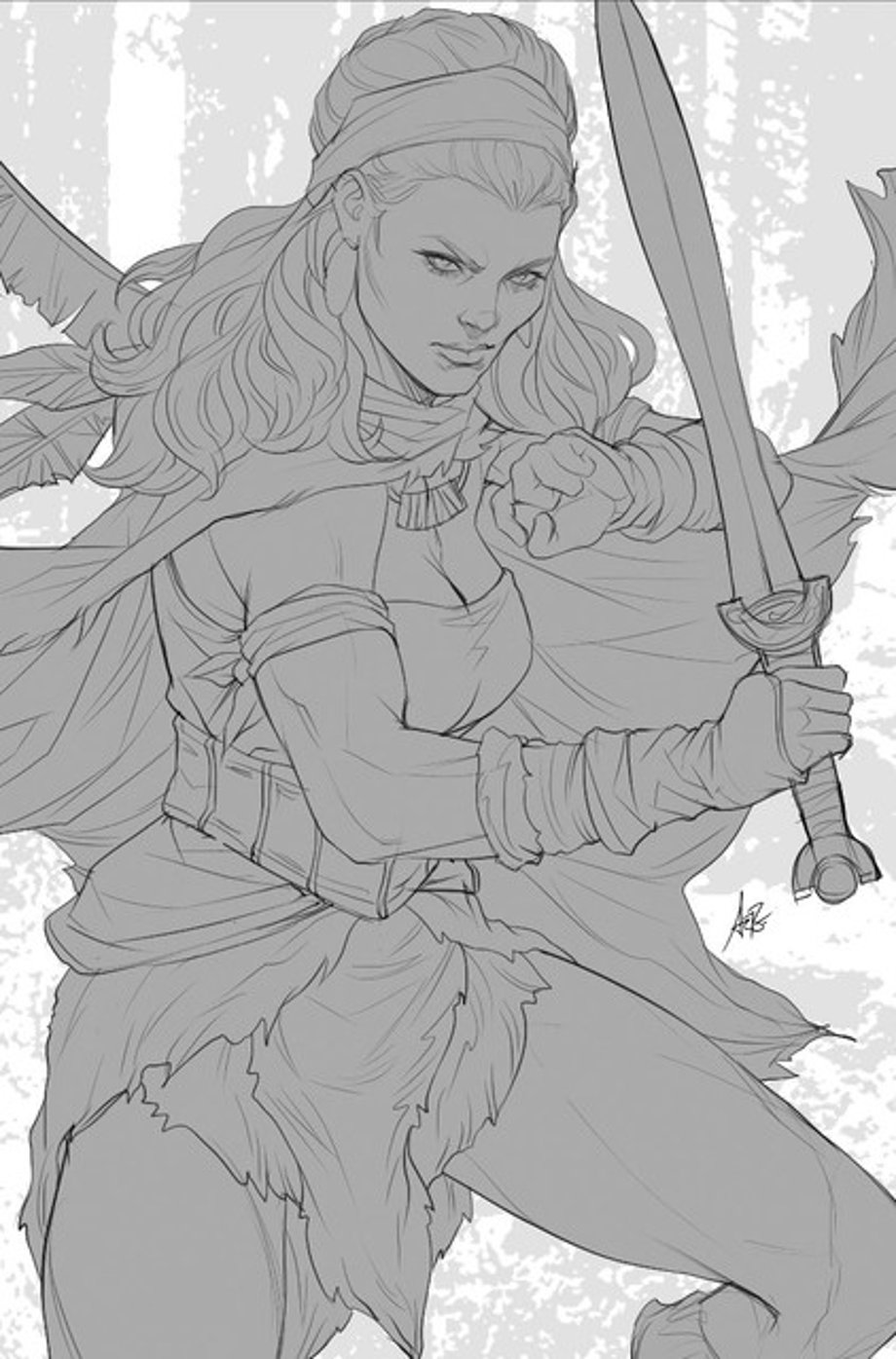 CONAN-TB-01-M-COVER-1-100-INCENTIVE-ARTGERM-VIRGIN-B-W-INKS