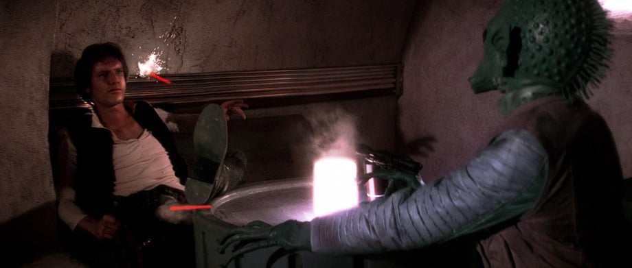Recently Discovered Original Script For STAR WARS Finally Confirms Who Shot First