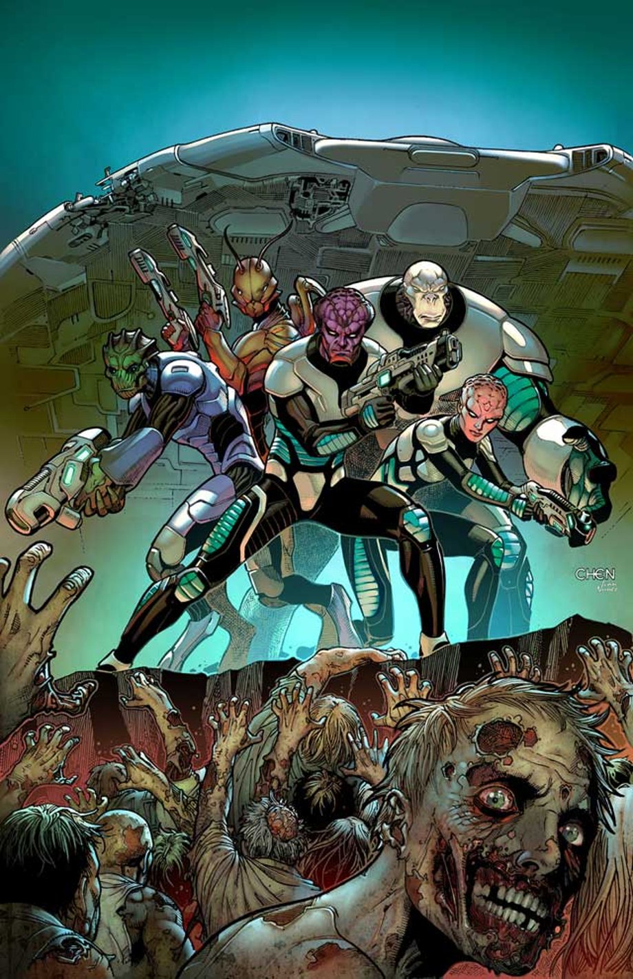 COMICS: Zenescope Announces An All New Series - ALIENS VS. ZOMBIES