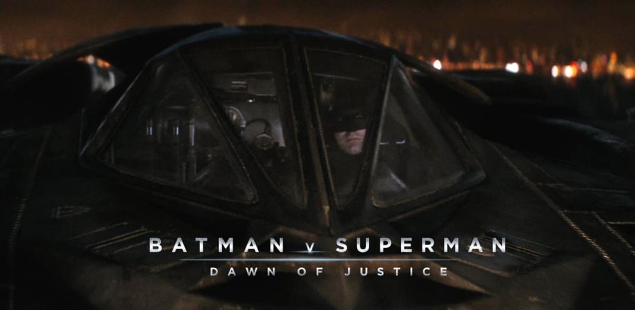 New BATMAN V SUPERMAN: DOJ Collectible Reveals A Better Look At The 'Batjet'