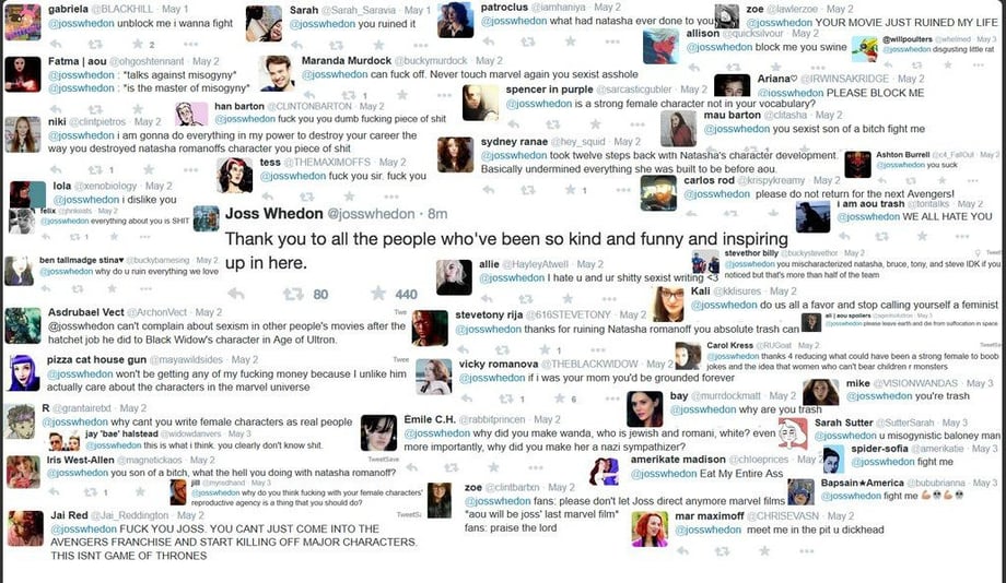 Did Disgruntled Fans Force Joss Whedon Off Twitter?