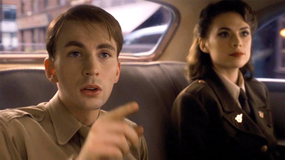 I Got Beat Up In That Alley" Steve Rogers & Peggy Carter - Captain America:  The First Avenger - YouTube