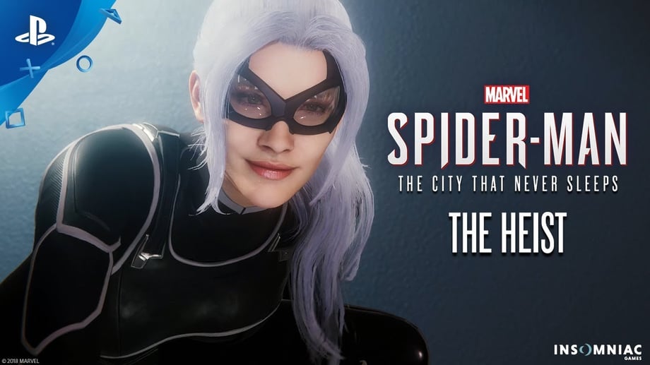 SPIDER-MAN PS4: "The Heist" DLC Trailer Introduces Felicia Hardy's Elusive Black Cat