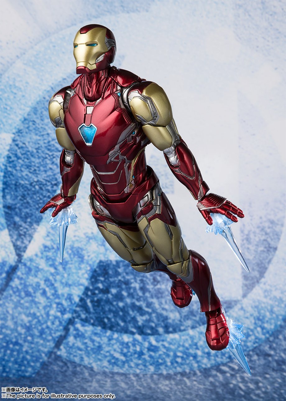 Bandai Tamashii Nations SH Figuarts Avengers Endgame Iron Man Mark 85 promo 05