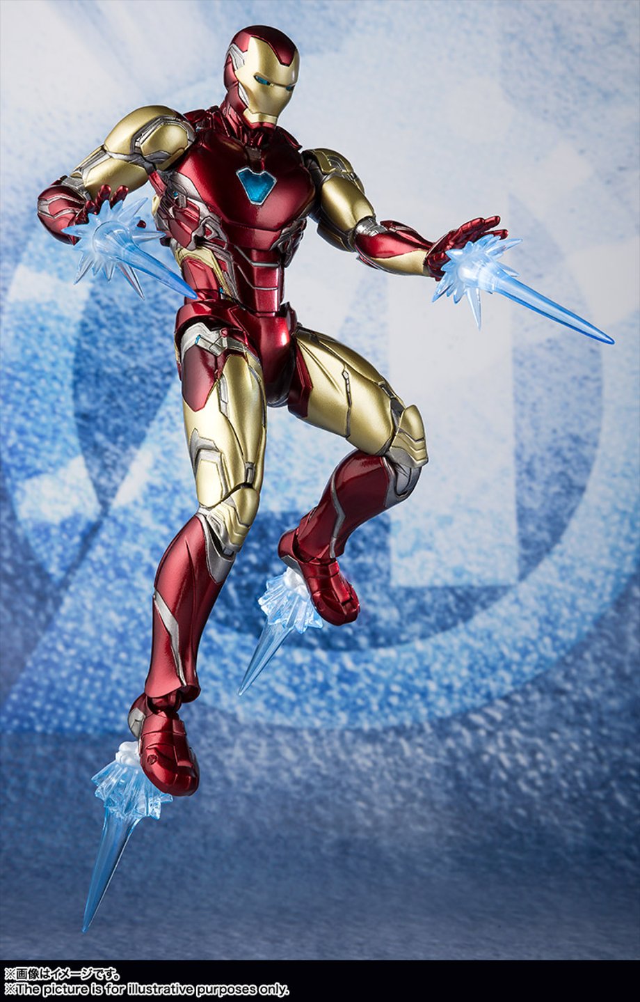 Bandai Tamashii Nations SH Figuarts Avengers Endgame Iron Man Mark 85 promo 06