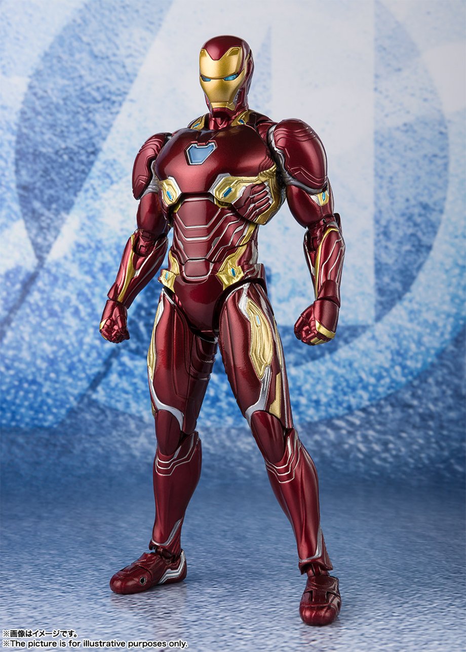 Bandai Tamashii Nations SH Figuarts Avengers Endgame Iron Man Mark 50 Nano Weapon Set 2 promo 06