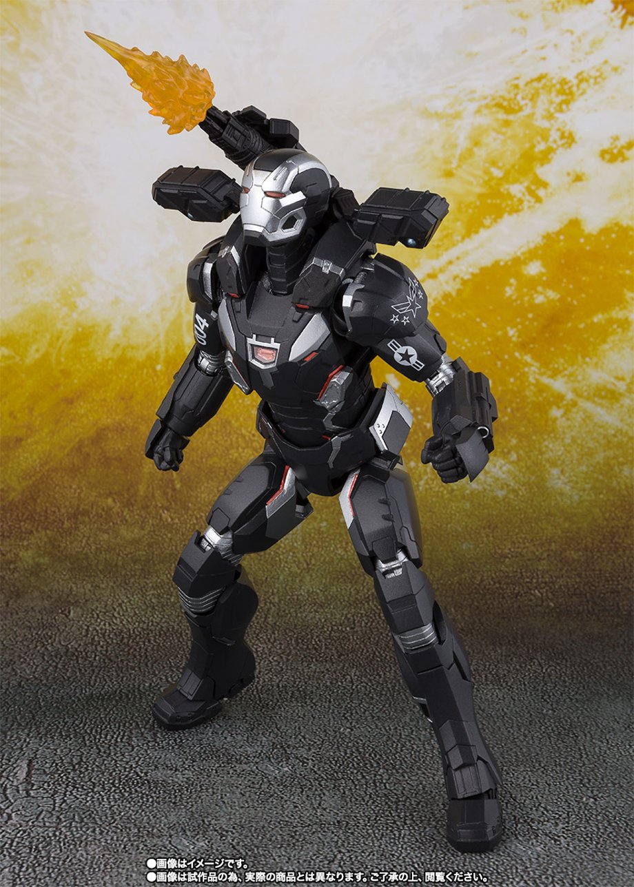 Bandai Tamashii Nations SH Figuarts Avengers Endgame War Machine Mark 4 promo 03