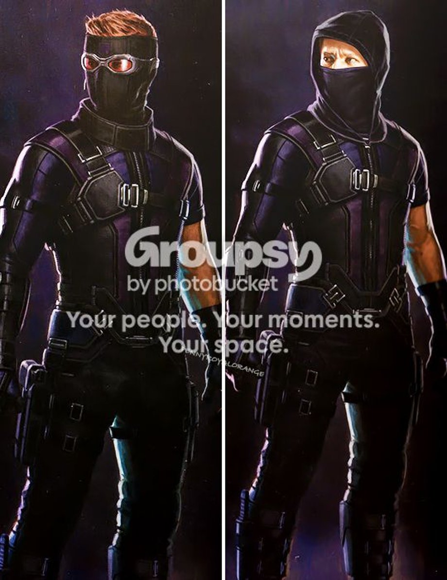 New CAPTAIN AMERICA: CIVIL WAR Concept Art Reveals Alternate Design For Hawkeye