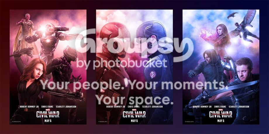 CAPTAIN AMERICA: CIVIL WAR Triptych Is Amazing