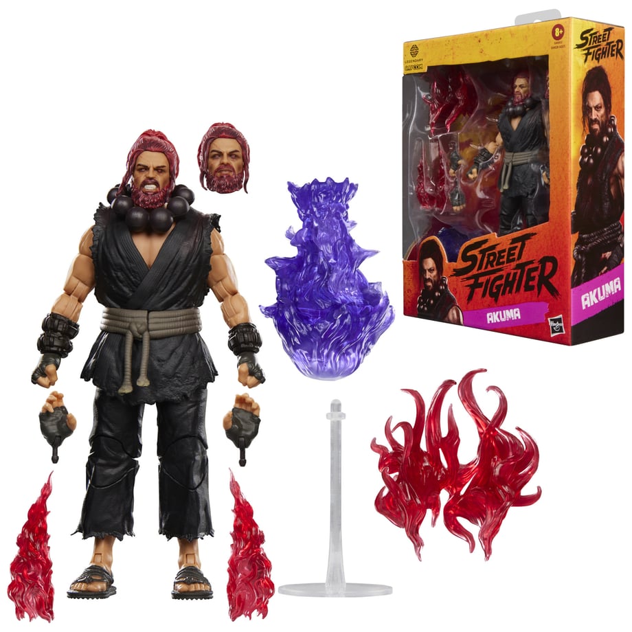 STREET FIGHTER AKUMA 6 INCH FIGURE 5