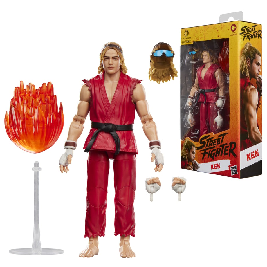 STREET FIGHTER KEN 6 INCH FIGURE 3