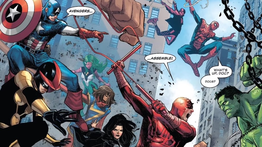 Daredevil Captain America Avengers Assemble Devils Reign copy