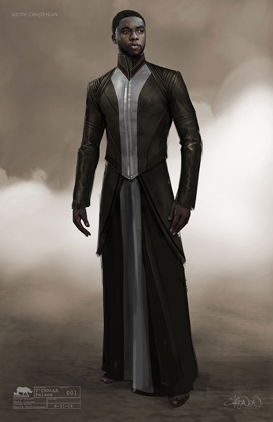 Black Panther Concept Art T'Challa