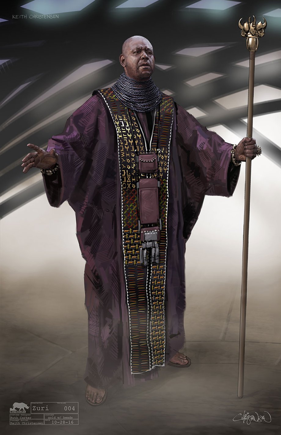 Black Panther Concet Art Zuri