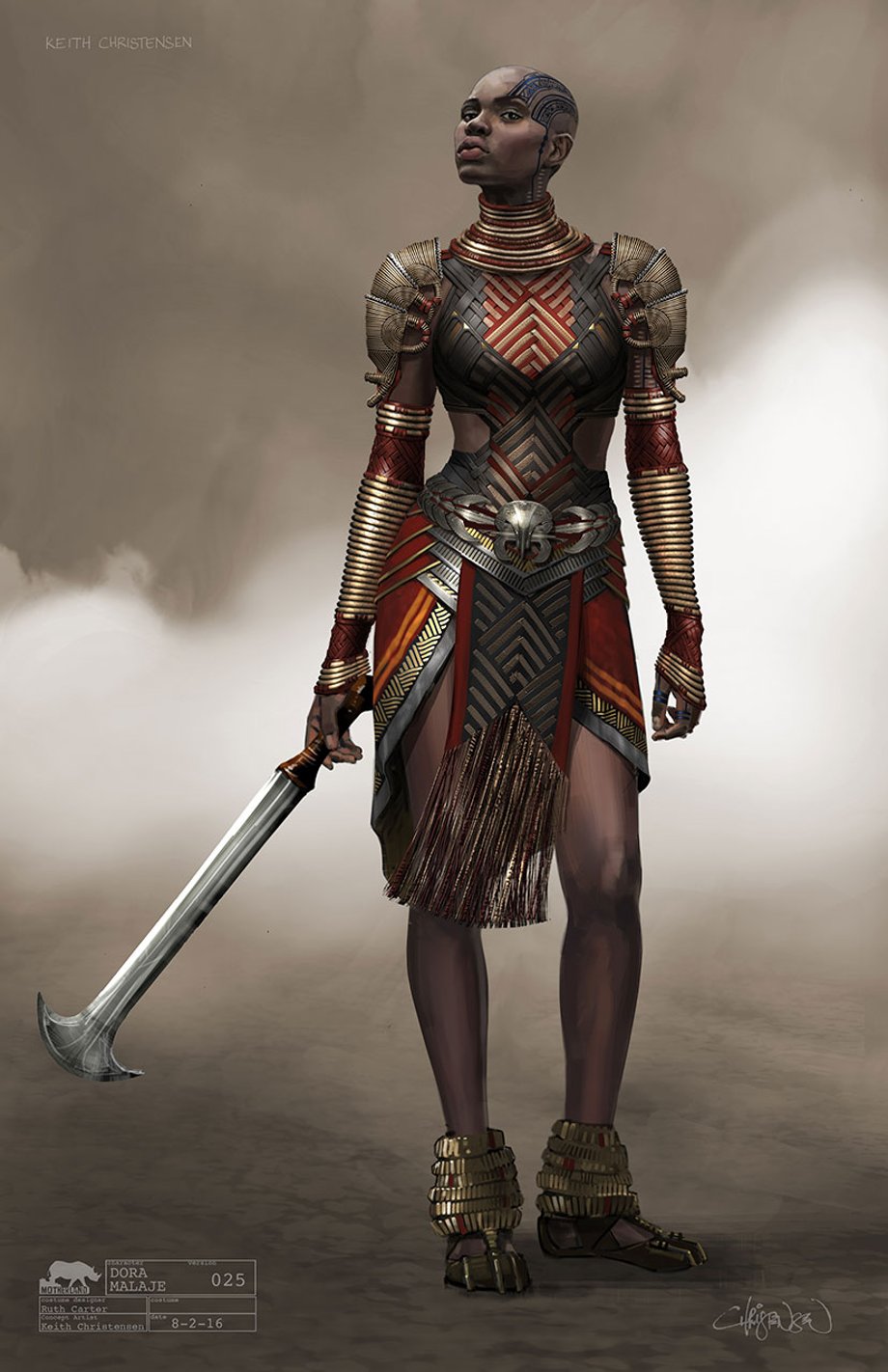 Black Panther Concept Art Dora