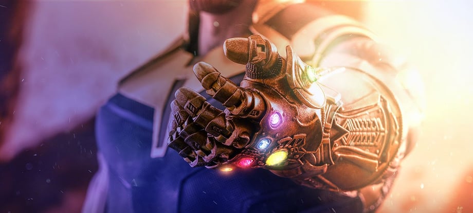 New AVENGERS: INFINITY WAR Poster May Reveal The Third Infinity Stone Thanos Will Get His Hands On