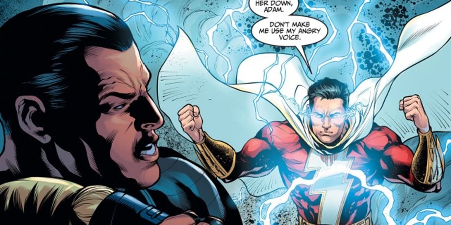 SHAZAM! Star Zachary Levi Is Excited For The Rock To Suit Up As Black Adam So He Can "Kick [His] Ass"