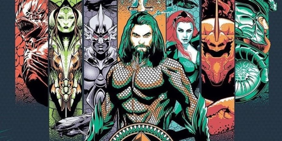 AQUAMAN Promo Poster Features Jason Momoa Rocking That Comic Book Accurate Costume