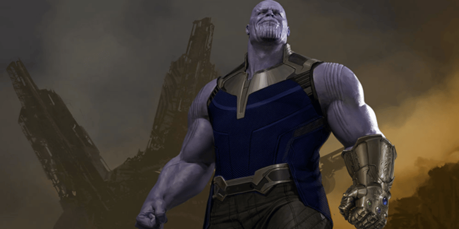 AVENGERS: INFINITY WAR Concept Art Features Drax Vs. Thanos, Iron Spider, Stormbreaker, And More
