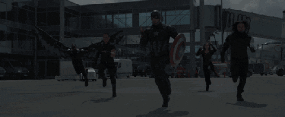 Agent M Loves Gifs marvel captain america black widow civil war