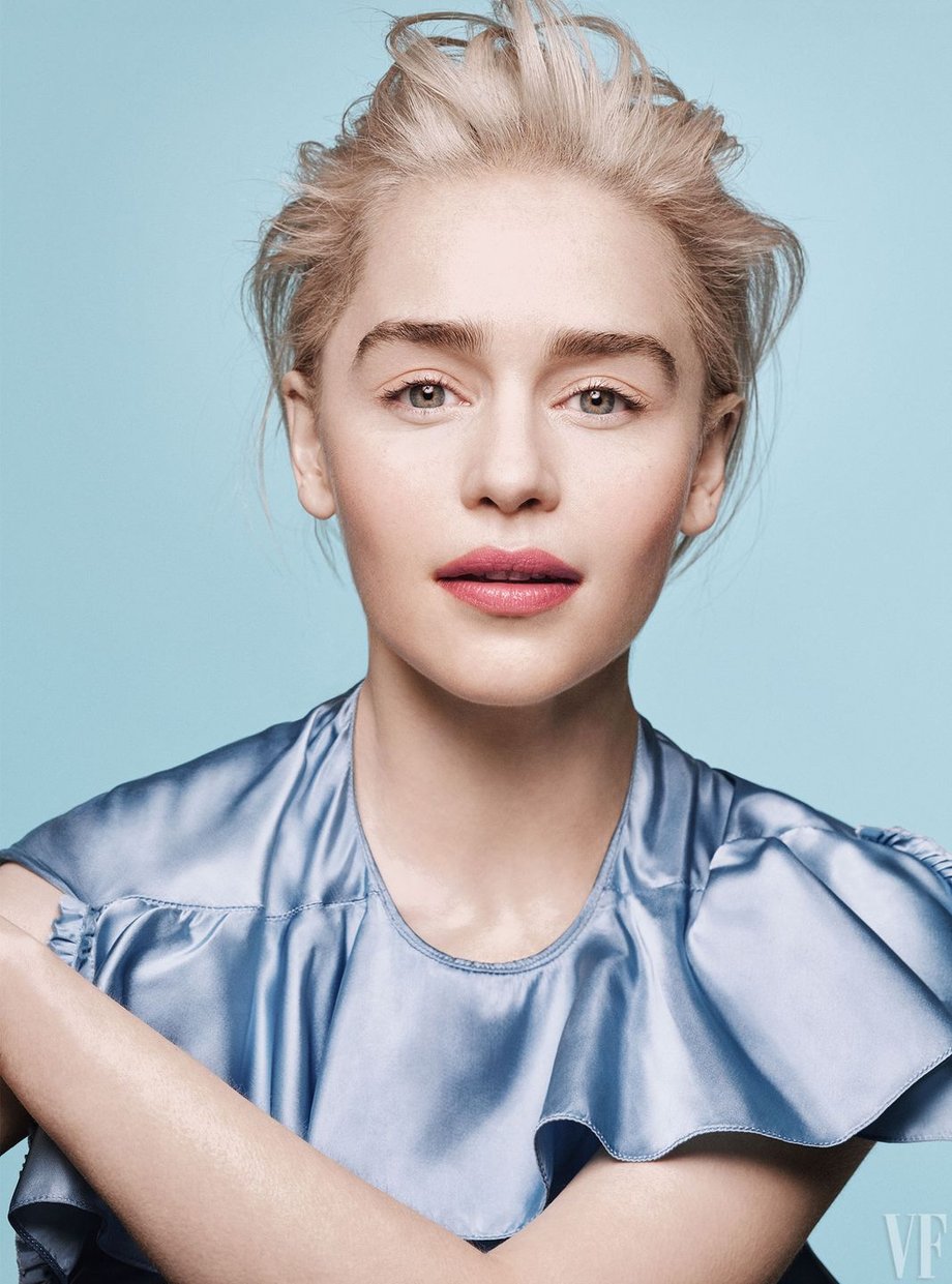 âWhen it comes to that amount of money, youâre almost waiting for that to happen,â Clarke says of the turmoil on the Solo set. Clarke wears a dress by Louis Vuitton.
