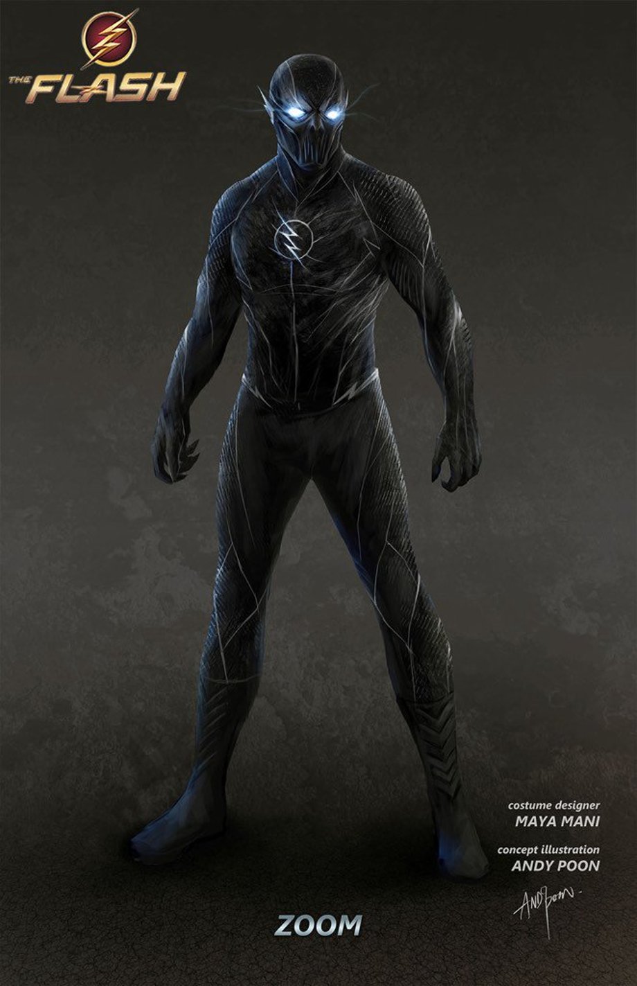 Amazing Zoom Concept Art For THE FLASH Emerges