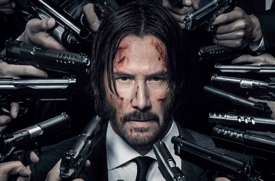 Keanu Reeves Has His Enemies Right Where He Wants Them On This New JOHN WICK: CHAPTER 2 Poster