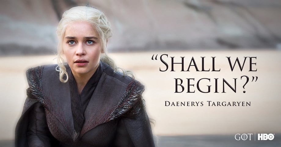 GAME OF THRONES: Daenerys Targaryen Gets Started In New Photos From Season 7 Episode 2: "Stormborn"