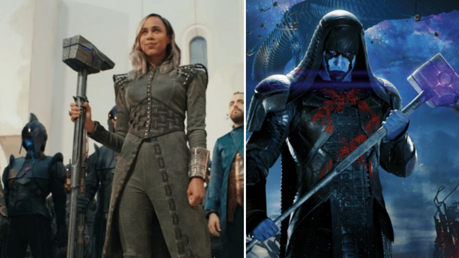 THE MARVELS Nia DaCosta On The Universal Weapon Carried By Dar-Benn - "I Am Deeply Devoted To The Comics"