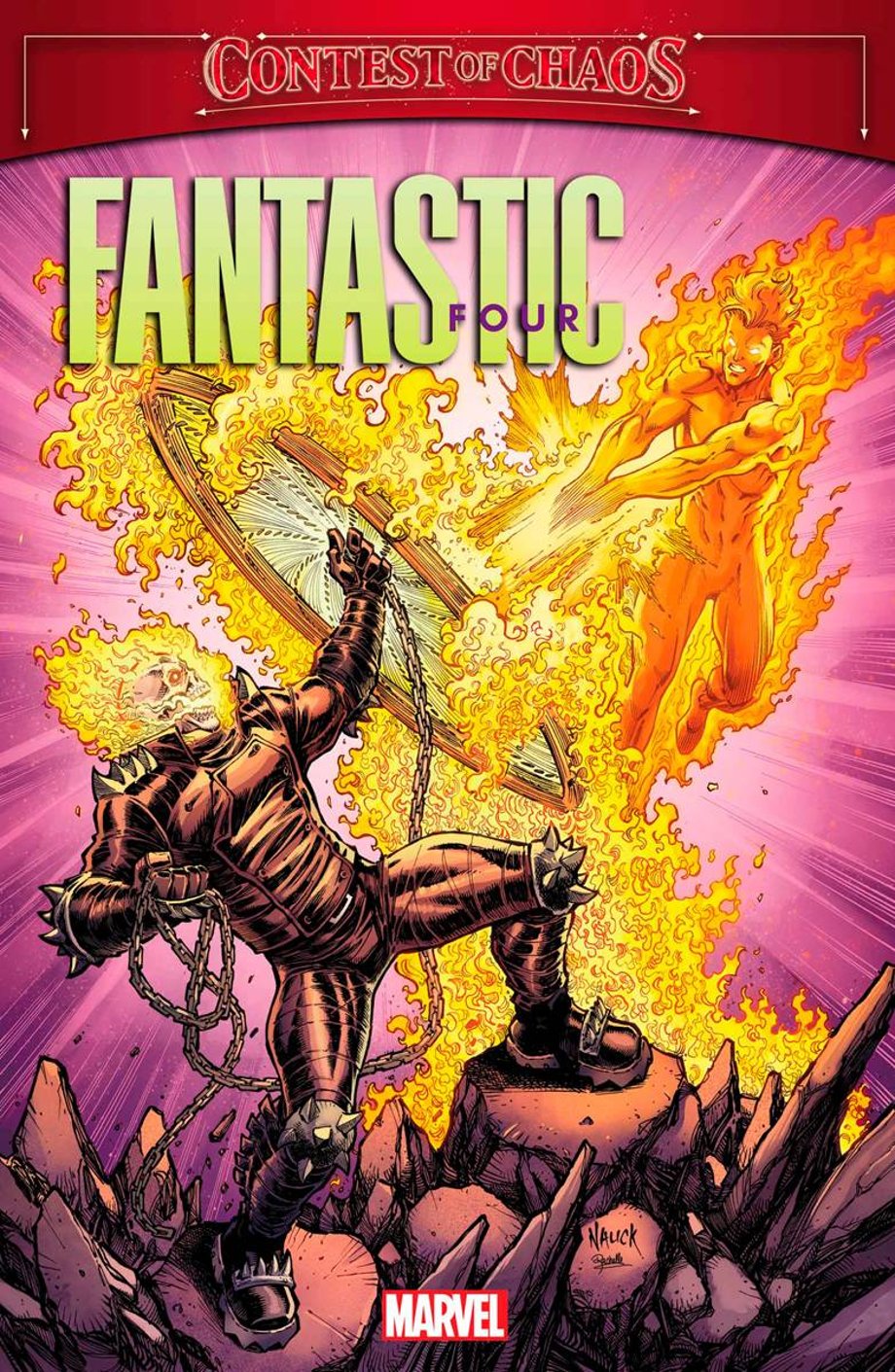 Ghost Rider vs Johnny Storm