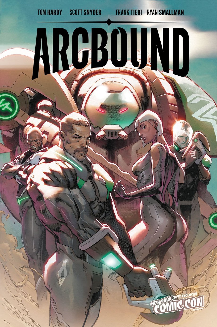Tom Hardy and Scott Snyder Arbound comic