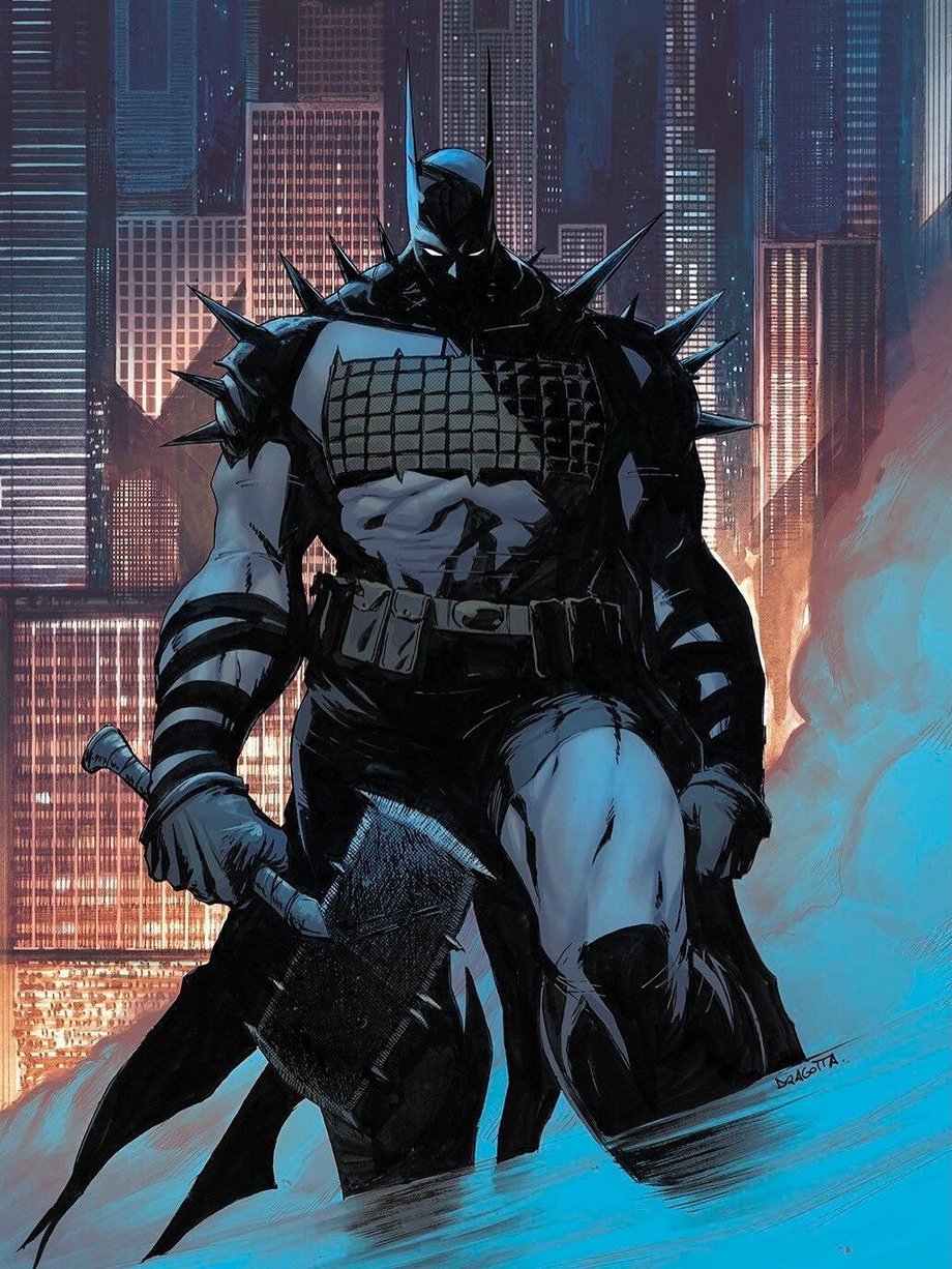 Absolute Batman comic panel
