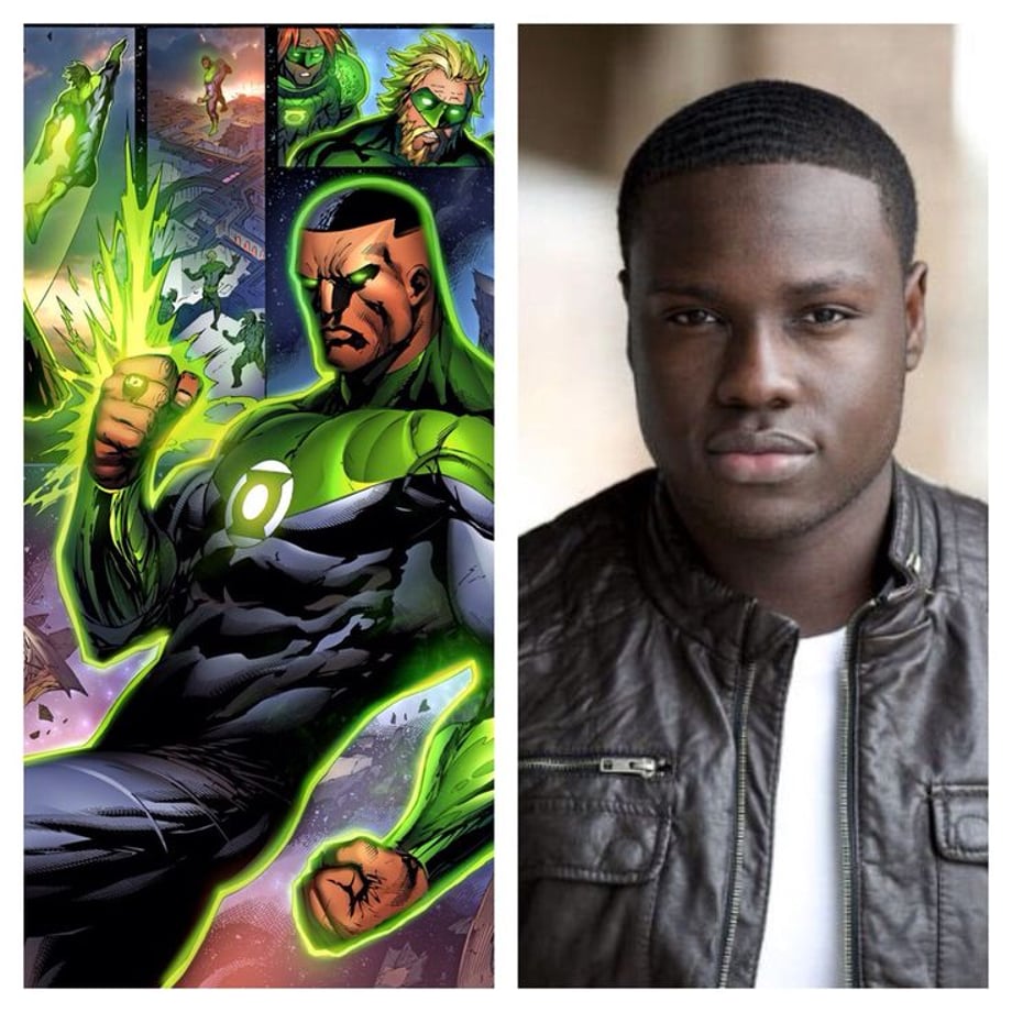 I'd rather have Stewart than Jordan for this GL. If Ezra's Flash stays true to his personality then Okeniyi is definitely the man to bring out the militant personality of John Stewart. I thought he was great in his short stints in two really good movies Hunger Games and Terminator Genisys. In both movies he played a strong hard-nosed character. Hunger Games he was a warrior and in Terminator he was a businessman. Hal's absence would be explained by Stewart who will serves in his place to help Ba: 