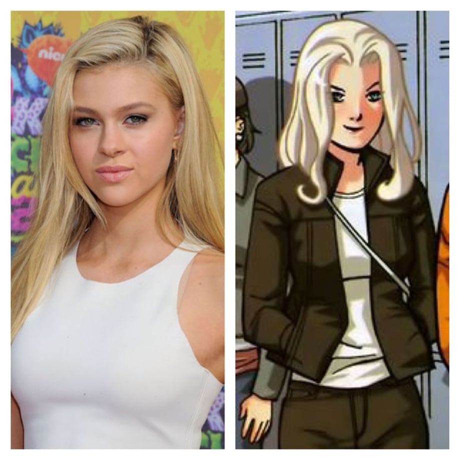 Nicola Peltz - Felicia Hardy She was one of the bright spots in The Last Air Bender as Katara a water bender. She played the daughter of Mark Walhberg costaring in Age of Extension where she shinned once more: 