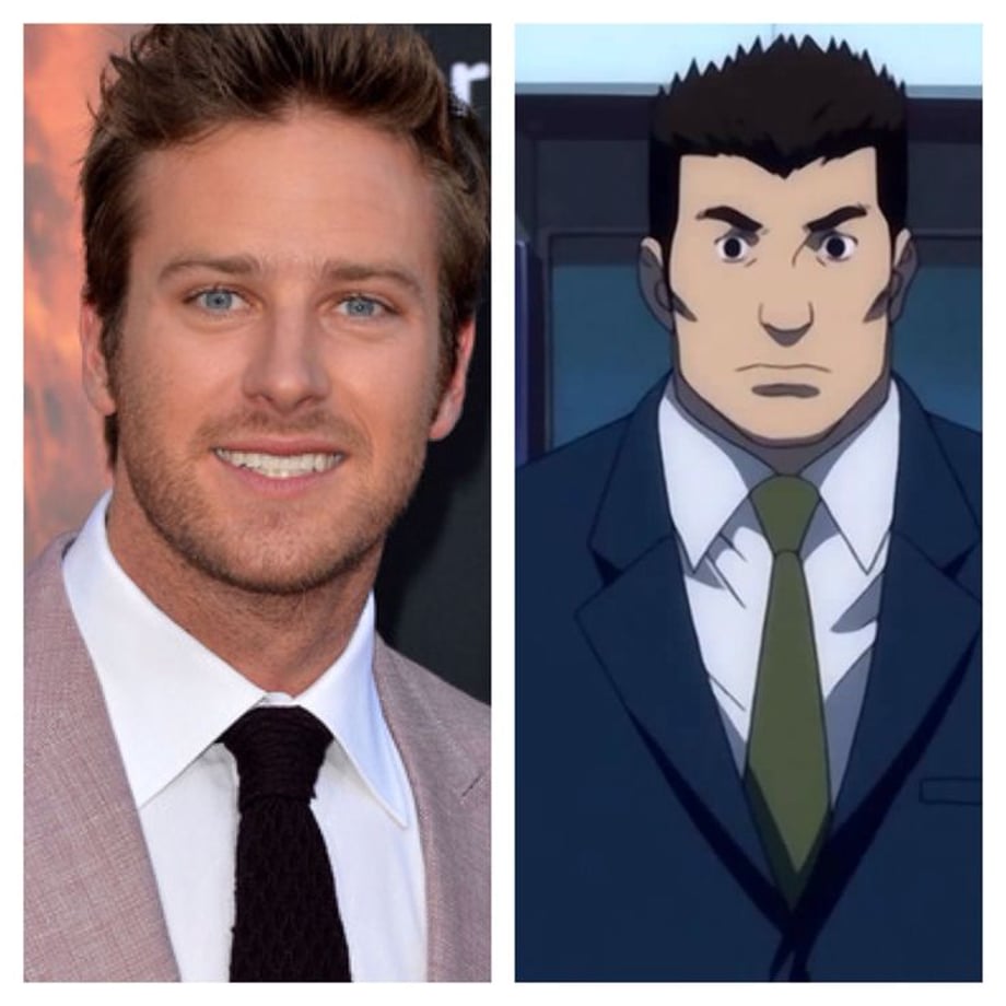 Mogi - Armie Hammer  He has the look, the height, and has starred in The Man From UNCLE playing a cop.