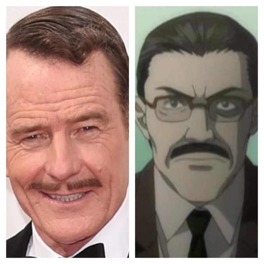Detective Yagami - Bryan Cranston  Excellent under rated actor. He's perfect for this role. Not too many people fits this role as perfectly as he does.