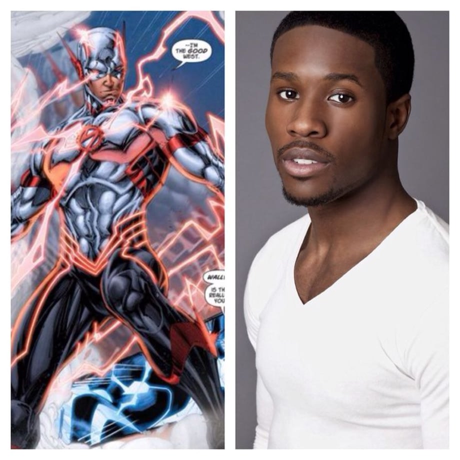 Wally West - Shameik Moore New 52 Wally (without the bi-racial) would be a cool way to go. Wally and Barry butting heads would make for a fun and funny story arch, which would lead to Wally boltting and forming the Young Justice team (fan cast coming soon). With Ezra being so young I think Wally should be even younger. Have him in the movie, but without the powers until the end.  Moore is two years younger than Ezra and shorter so it's believable that Ezra would be older. Moore is on his way to: 