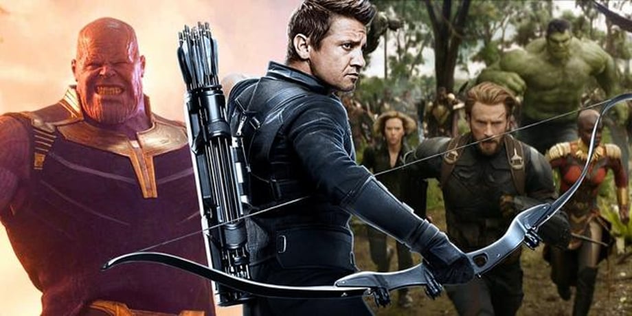 AVENGERS: INFINITY WAR Directors Say Hawkeye's Story Arc In The Movie Is "A Long Play"