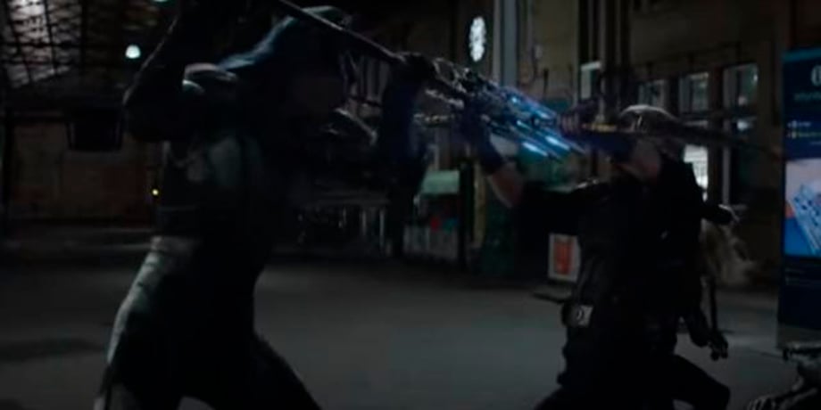 Captain America Battles Proxima Midnight In Latest AVENGERS: INFINITY WAR Clip