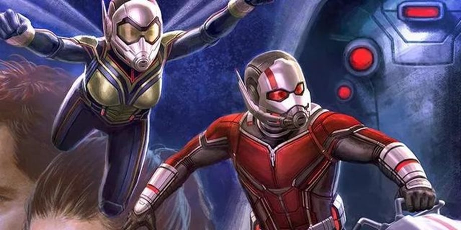 Stunning ANT-MAN AND THE WASP Concept Art Revealed On The Cover Of The Movie's "Art Of" Book