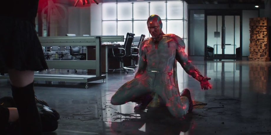 Did Elizabeth Olsen Just Hint At Romance For Scarlet Witch And Vision In CAPTAIN AMERICA: CIVIL WAR?