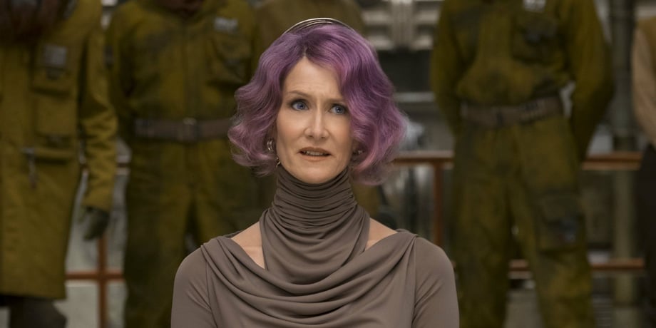 SPOILERS: Laura Dern Reveals Her STAR WARS: THE LAST JEDI Character Vice Admiral Holdo Was Force-Sensitive