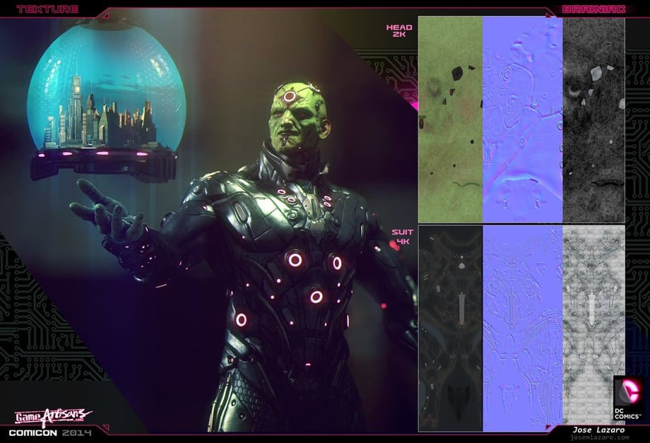 Image result for brainiac fan art